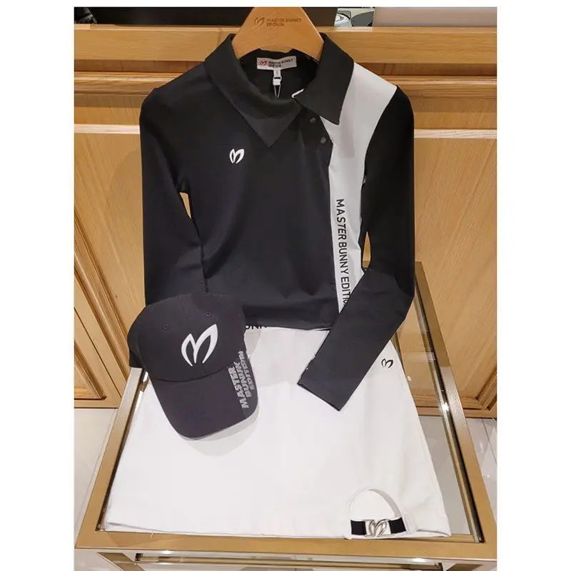 Golf Equipment For Women - Camisa de Golfe Feminina de Manga