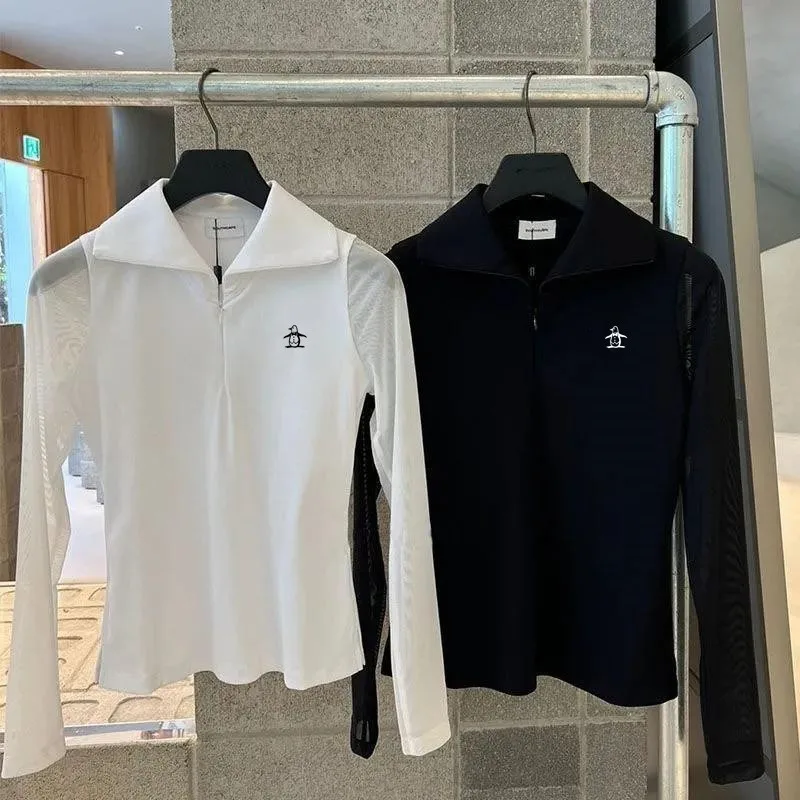 Golf Equipment For Women - Camisa Polo de Manga Longa para
