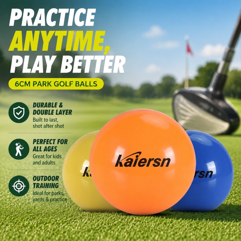 Golf Exercise Equipment - Bolas de Golfe Luminosas de 60mm,