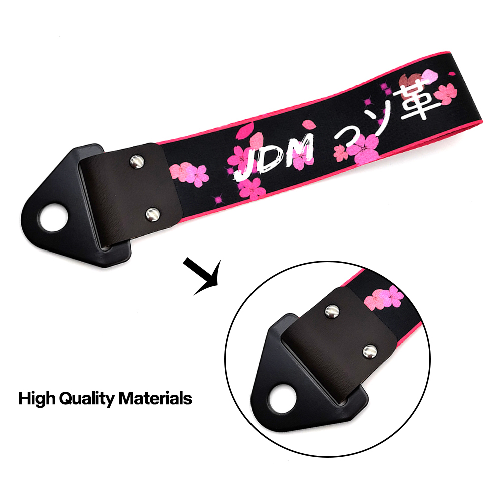 Nova Cinta de Reboque JDM para - Head Racket Boom avaliação e preço